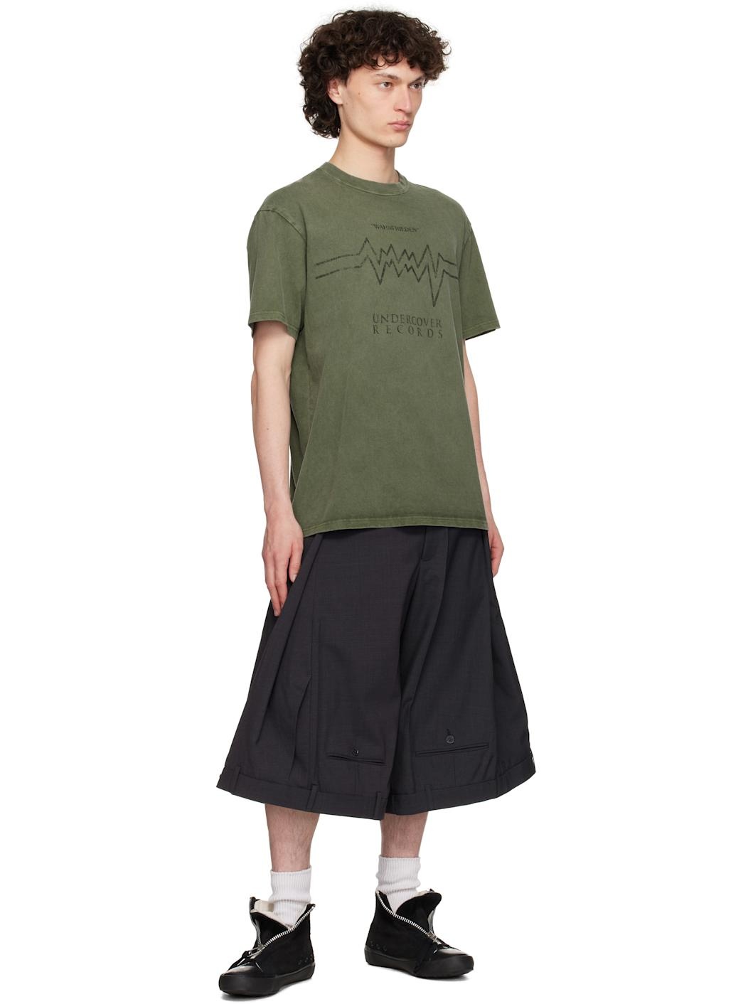 Khaki UC1D9810-3 T-shirt - 4
