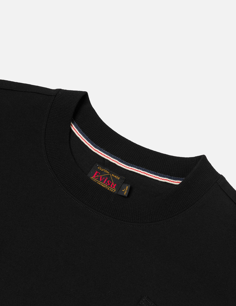 멀티 포켓 및 멀티 인쇄 세부 Relax Fit T-Shirt 9