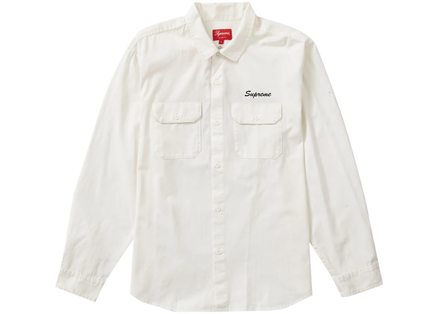 Supreme Mary Work Shirt White - 2