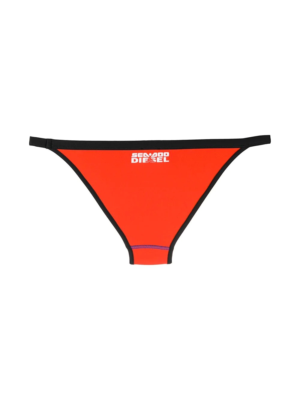 logo print bikini bottom  - 2