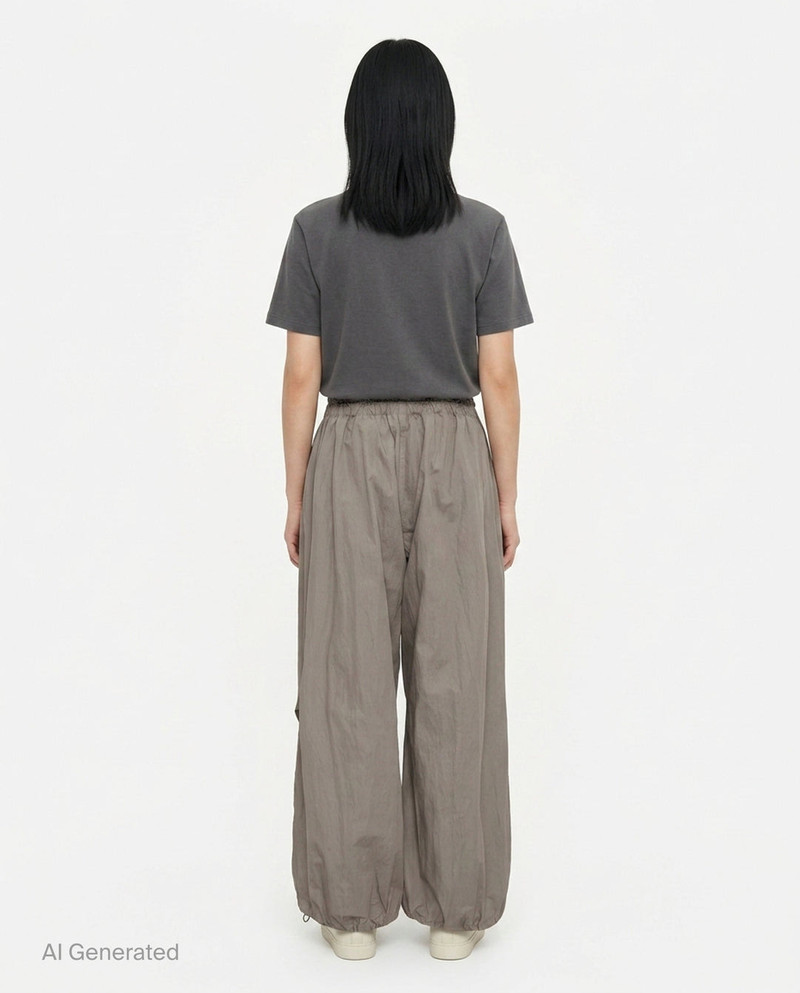 Wide Leg Parachute Pants 5