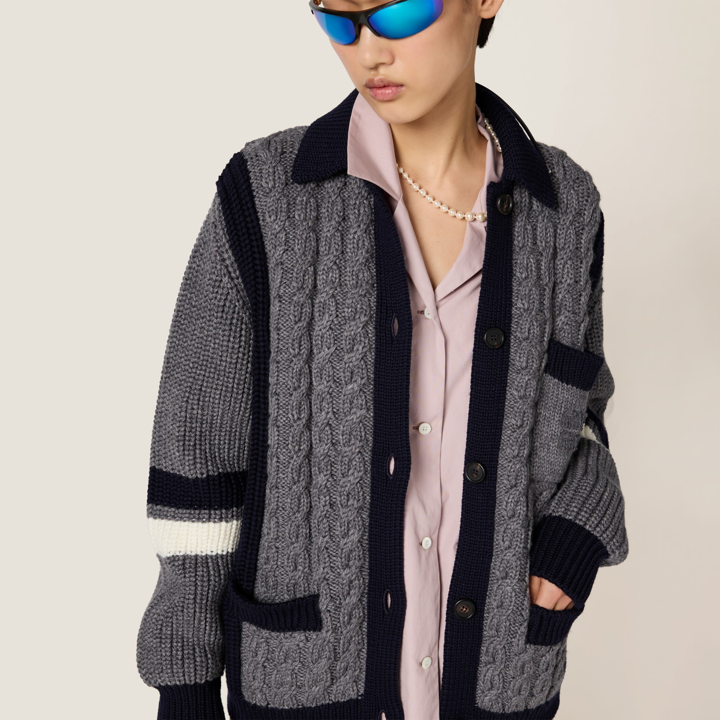 Wool cardigan - 4