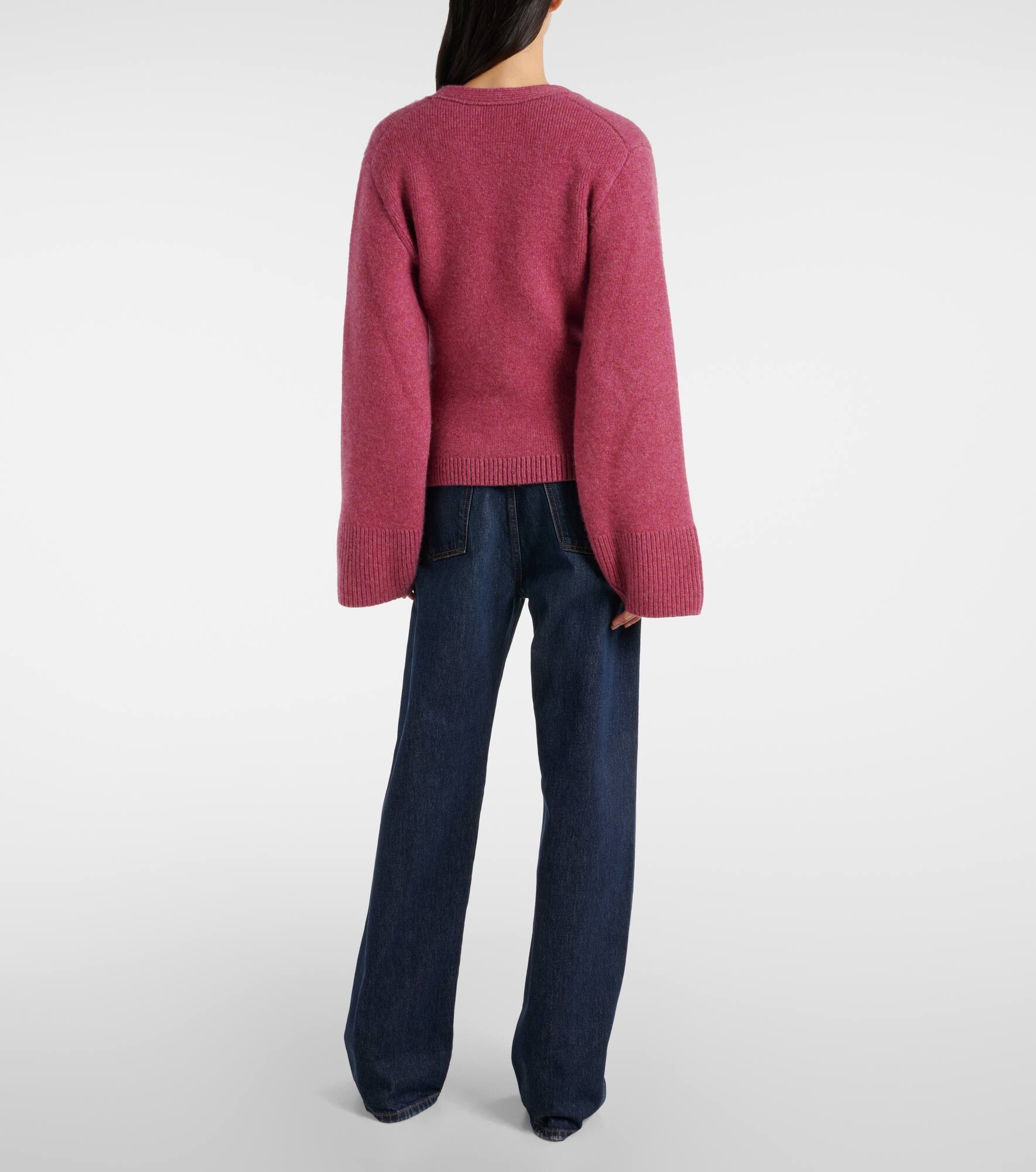 Scarlet cashmere cardigan - 3