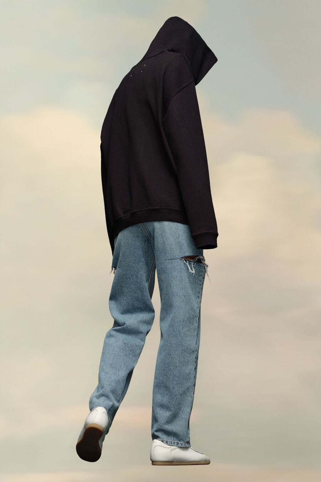 Hooded Sweatshirt Black - 4