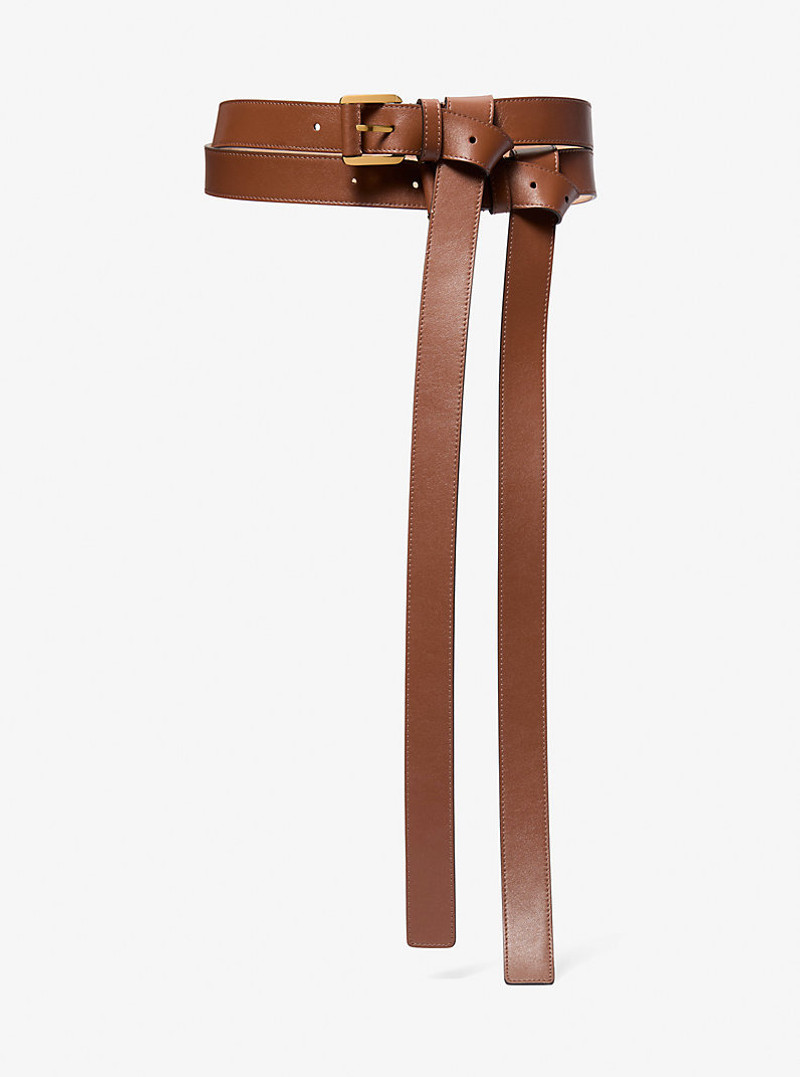 Allegra Leather Double Waist Belt 1