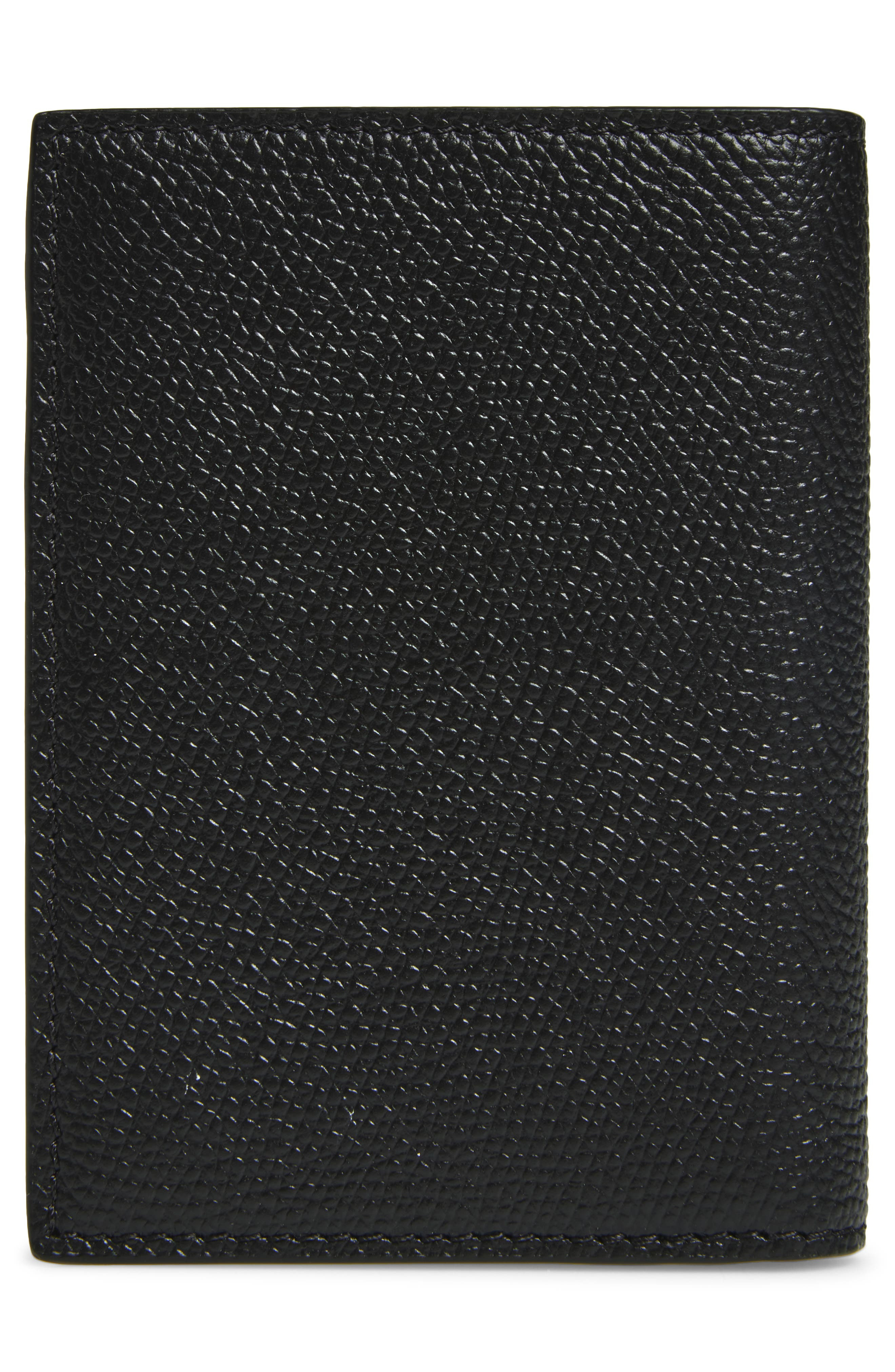 Valentino Garavani VLOGO Signature Bifold Leather Card Holder in Black at Nordstrom - 3