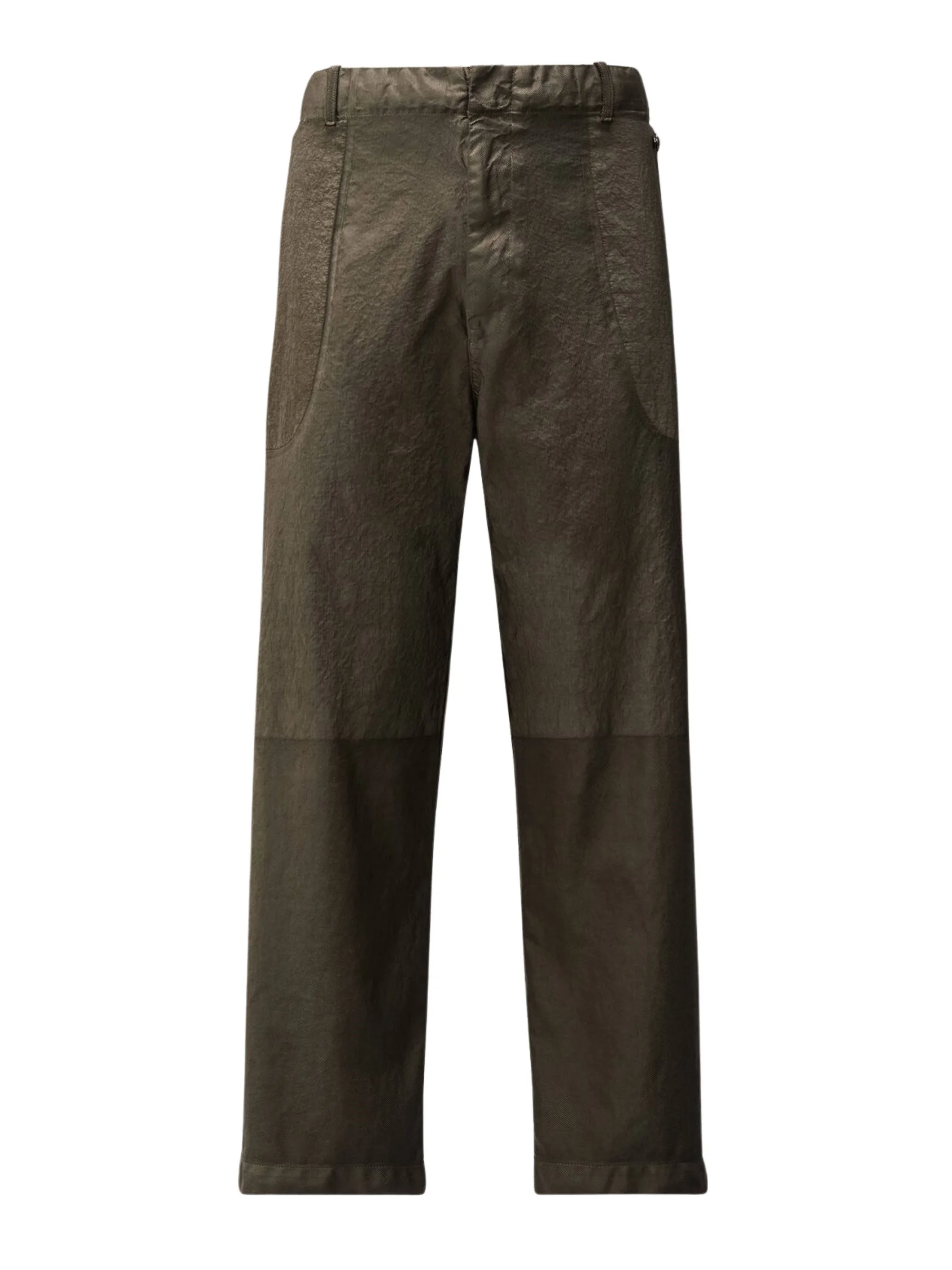 Jacquard eco-lemon trousers - 1