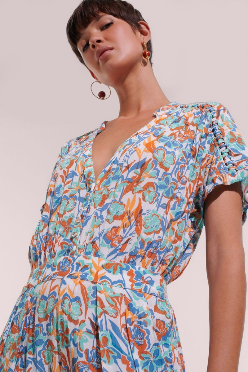 Long Jumpsuit Becky - Aqua Shadow 3