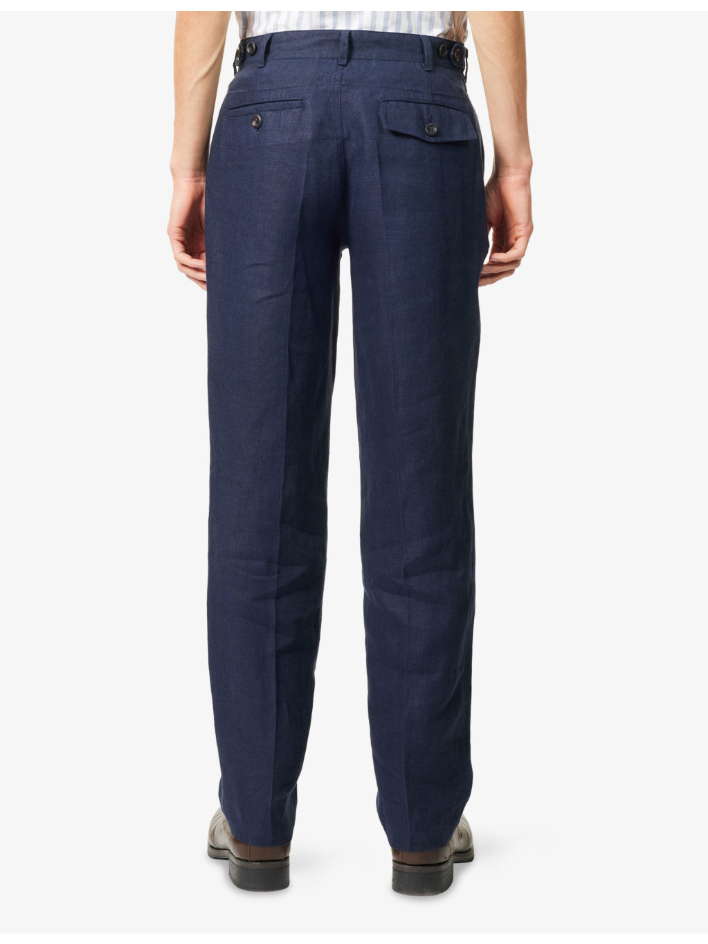 Mki Antique Games Straight-Leg Linen Trouser - 4