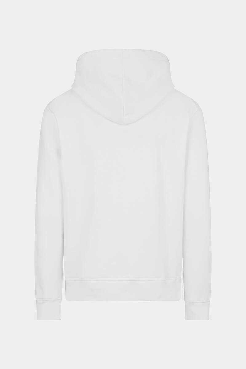 DSQUARED2 ICON SCRIBBLE COOL FIT HOODIE SWEATSHIRT | REVERSIBLE