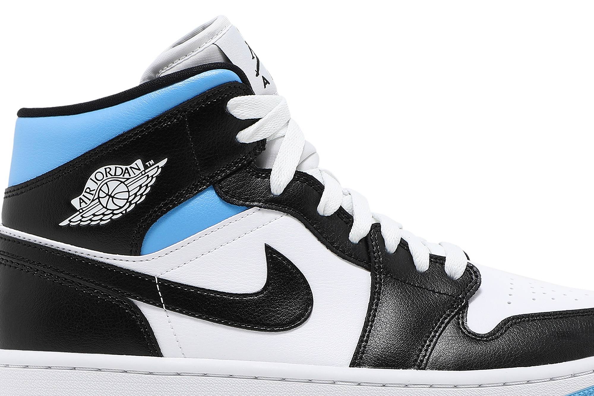 Wmns Air Jordan 1 Mid 'University Blue' - 2