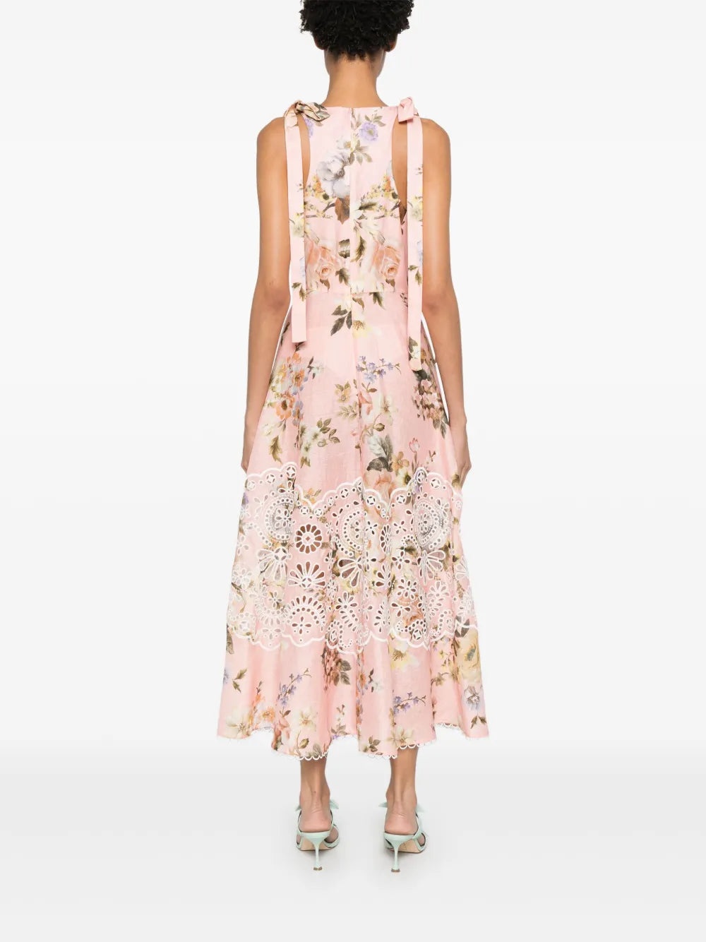 Zimmermann Women Acacia Broderie Midi Dress - 4