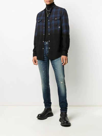 Balmain checked cotton shirt  outlook