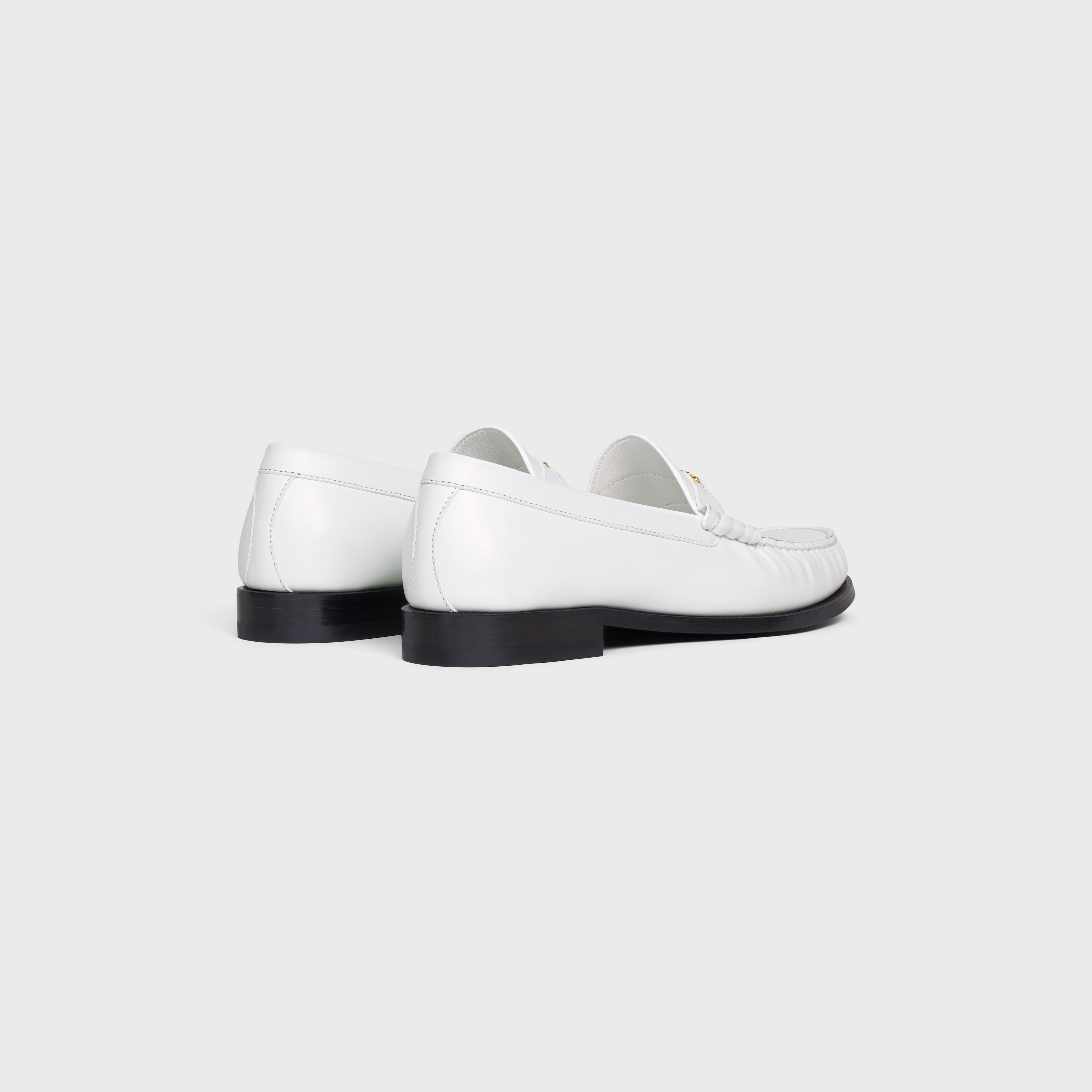 CELINE LUCO Triomphe Loafer in POLISHED BULLSKIN - 3