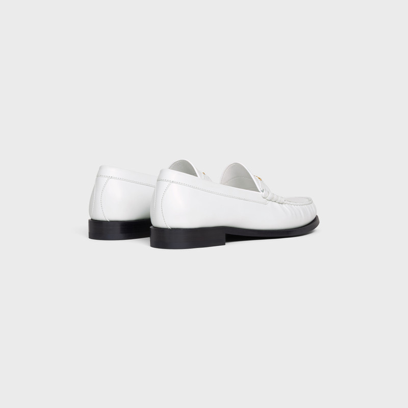 CELINE CELINE LUCO Triomphe Loafer in POLISHED BULLSKIN outlook