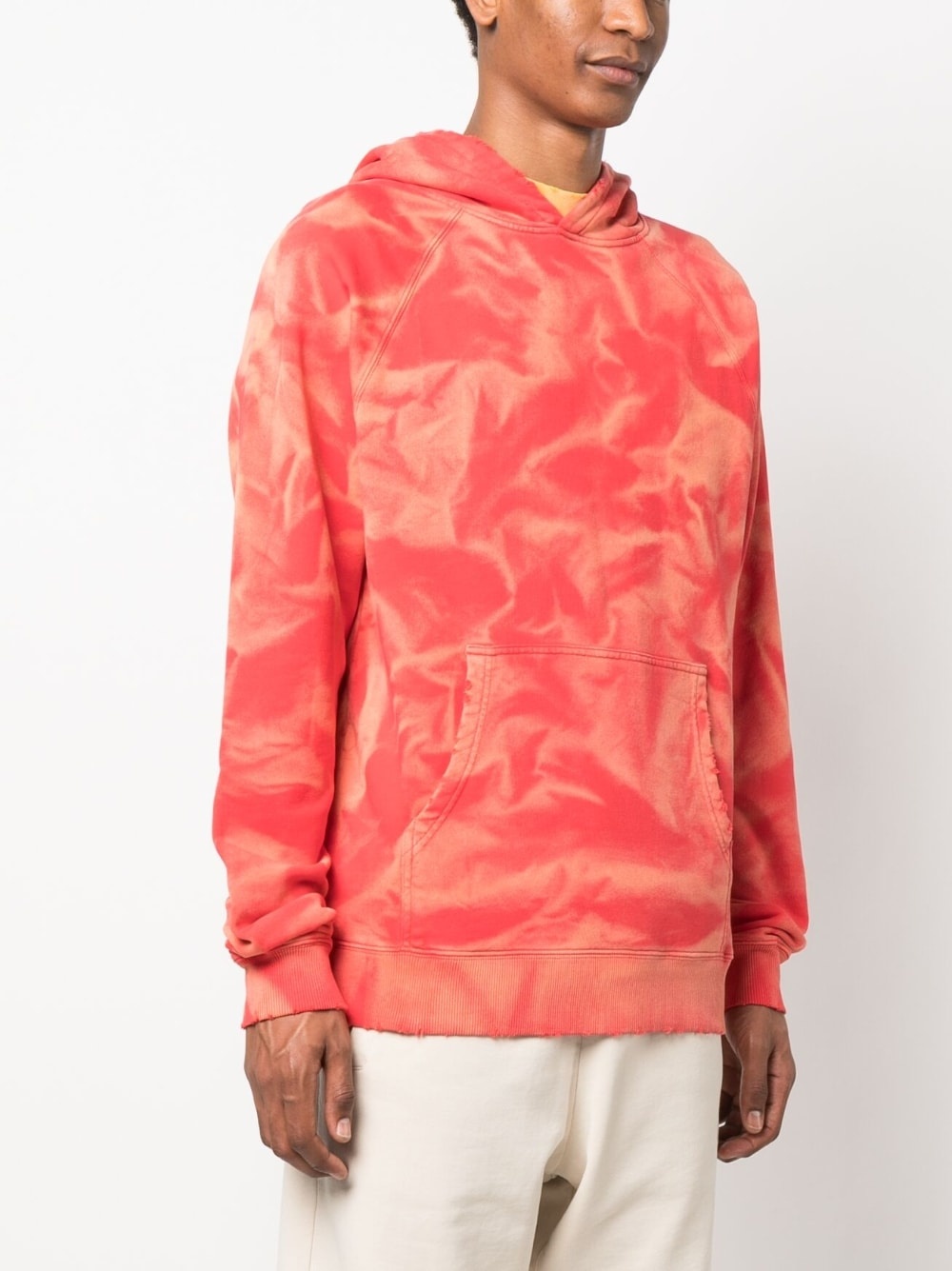 tie-dye cotton hoodie - 3