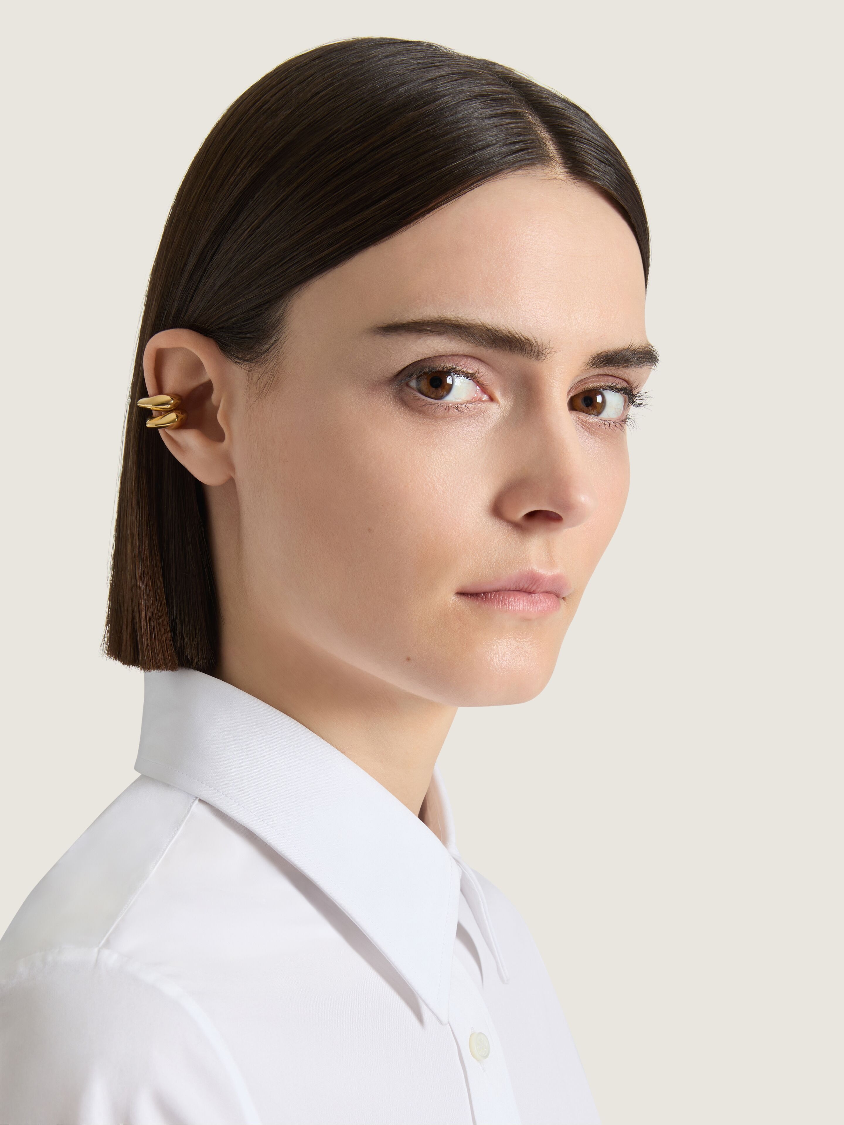 MAPLE SEED EARCUFFS SET IN METAL - 2