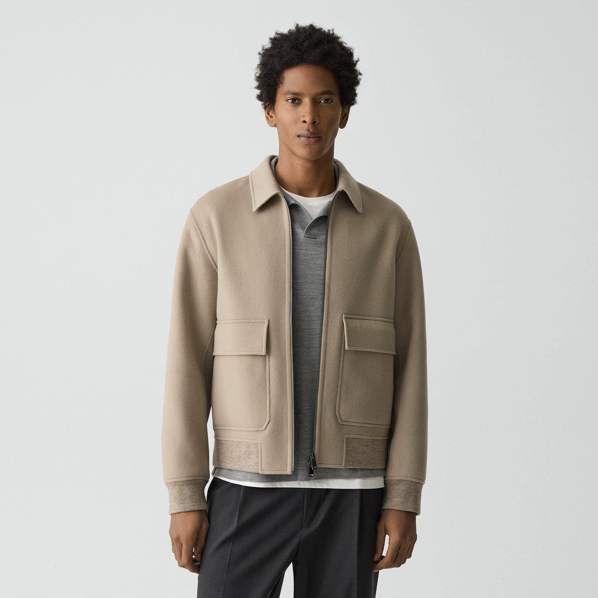 Sean Jacket in Double-Face Wool-Cashmere - 3