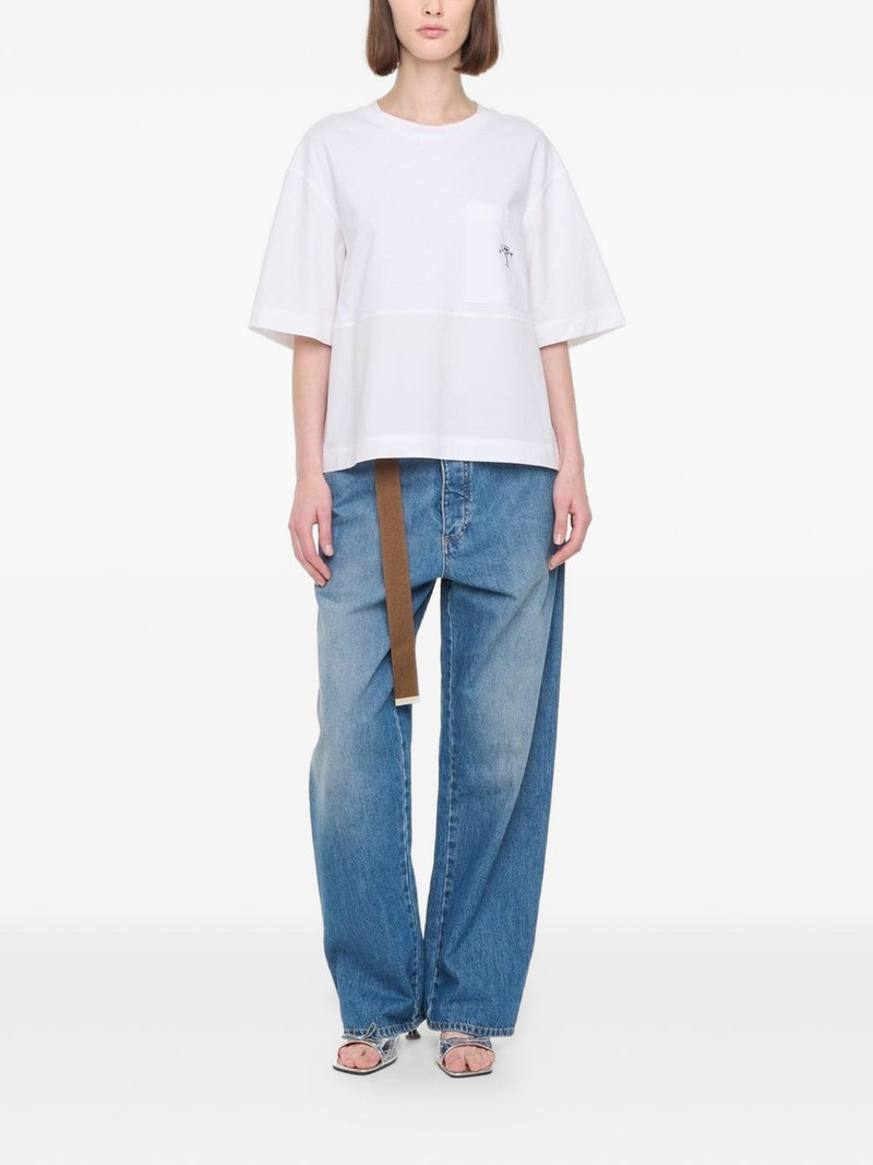 Plan C graphic-pocket T-shirt outlook