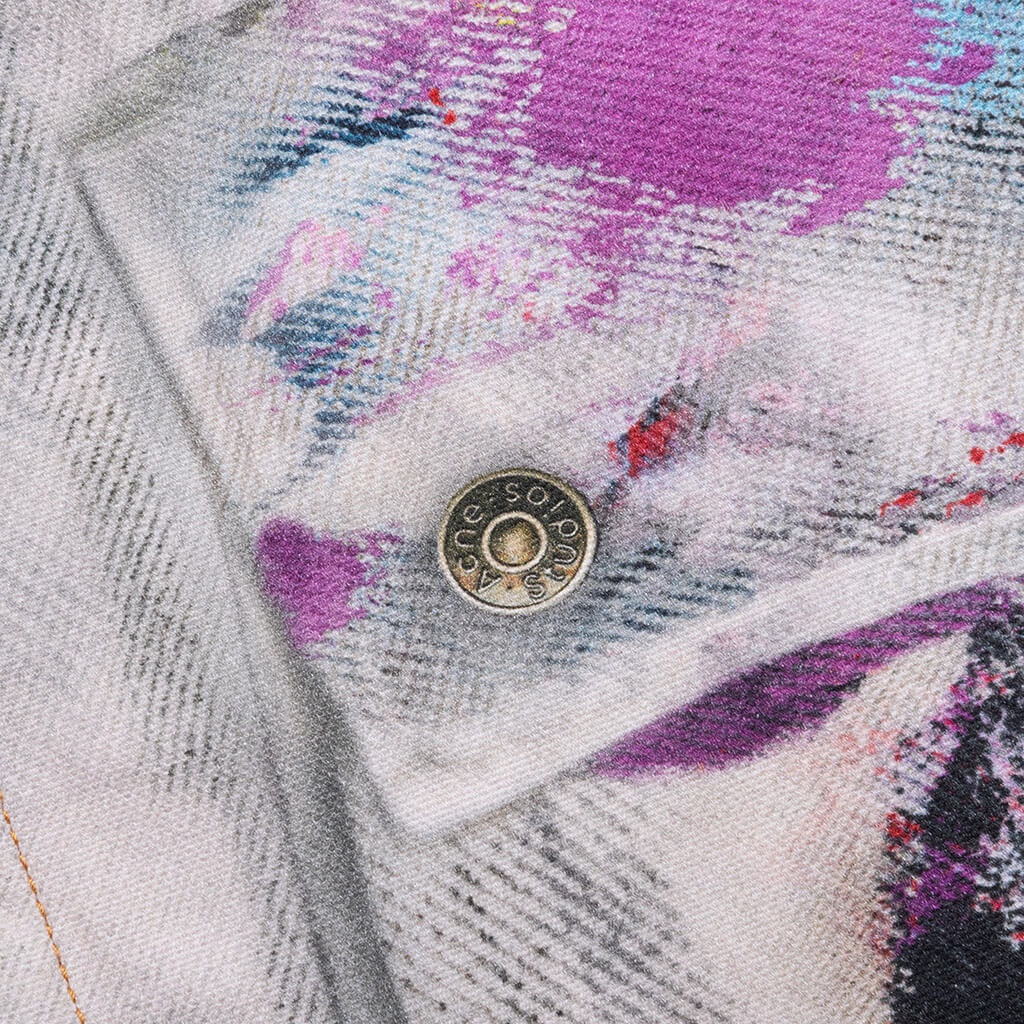 TROMPE L'OEIL JACKET - WHITE/MULTI - 4