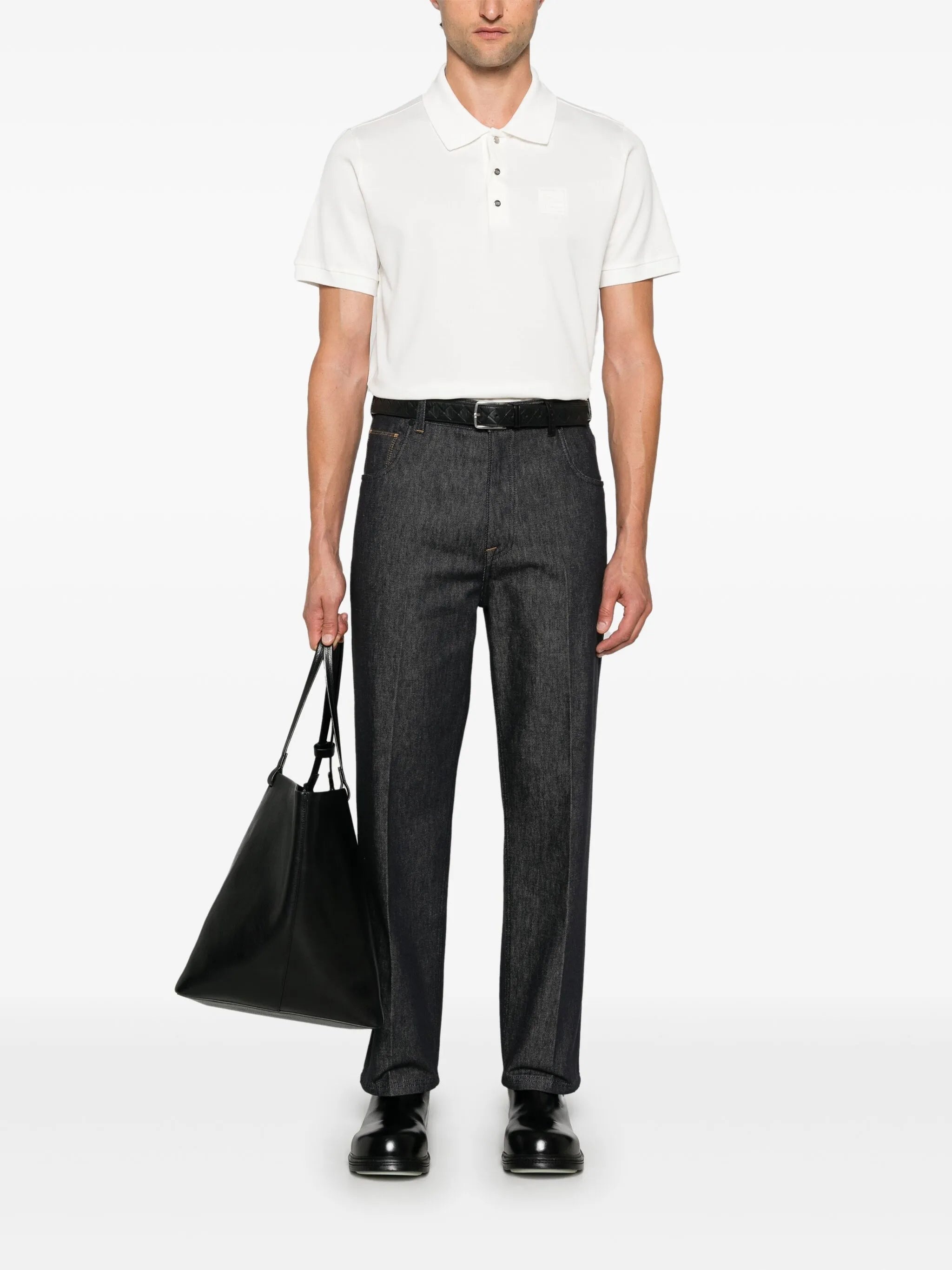 FF-embossed Polo Shirt - 5