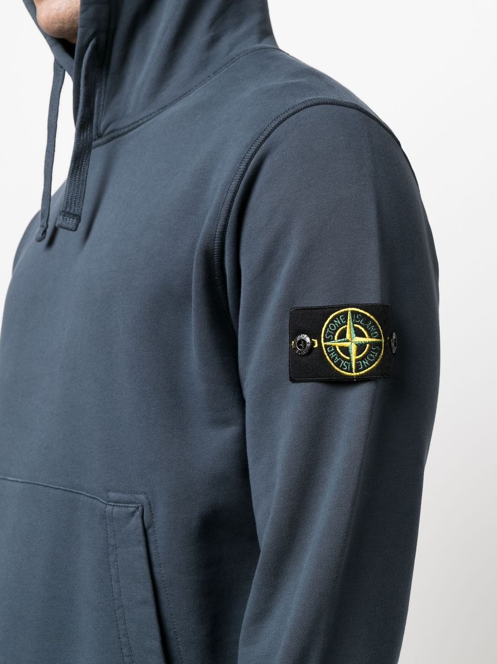 Compass-badge logo hoodie - 5