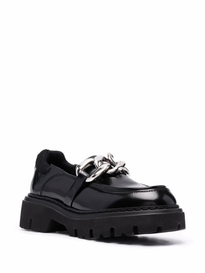 N°21 chain-link detail loafers outlook