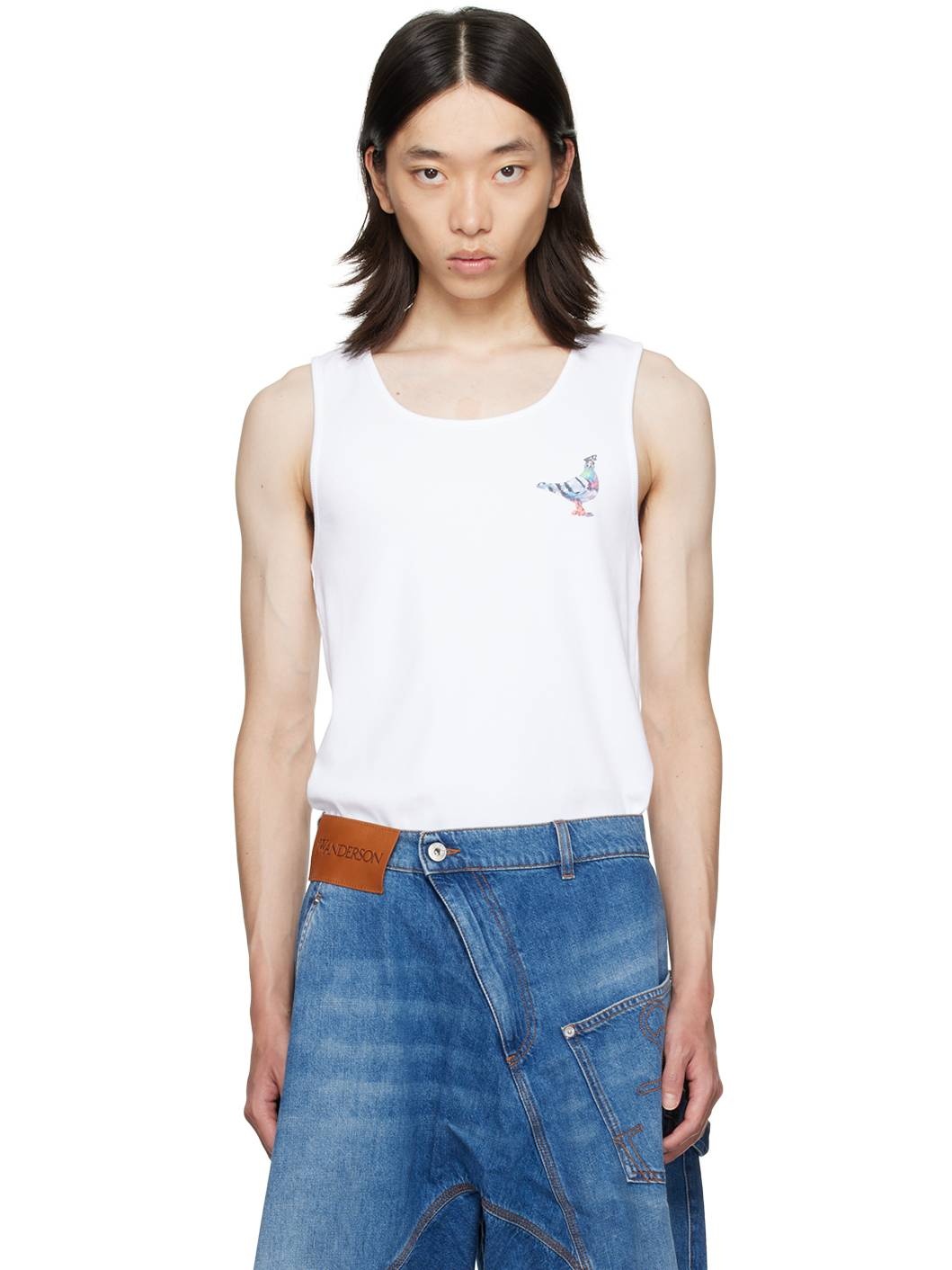 White Pigeon Tank Top - 1