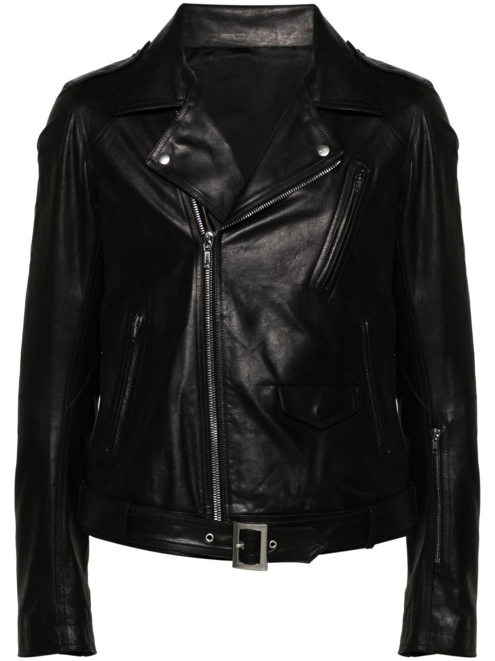 Rick Owens Lukes Stooges leather jacket | REVERSIBLE