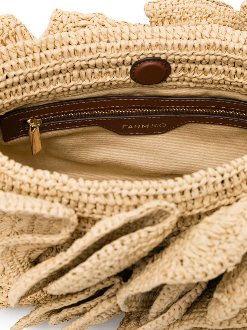 raffia shoulder bag 4