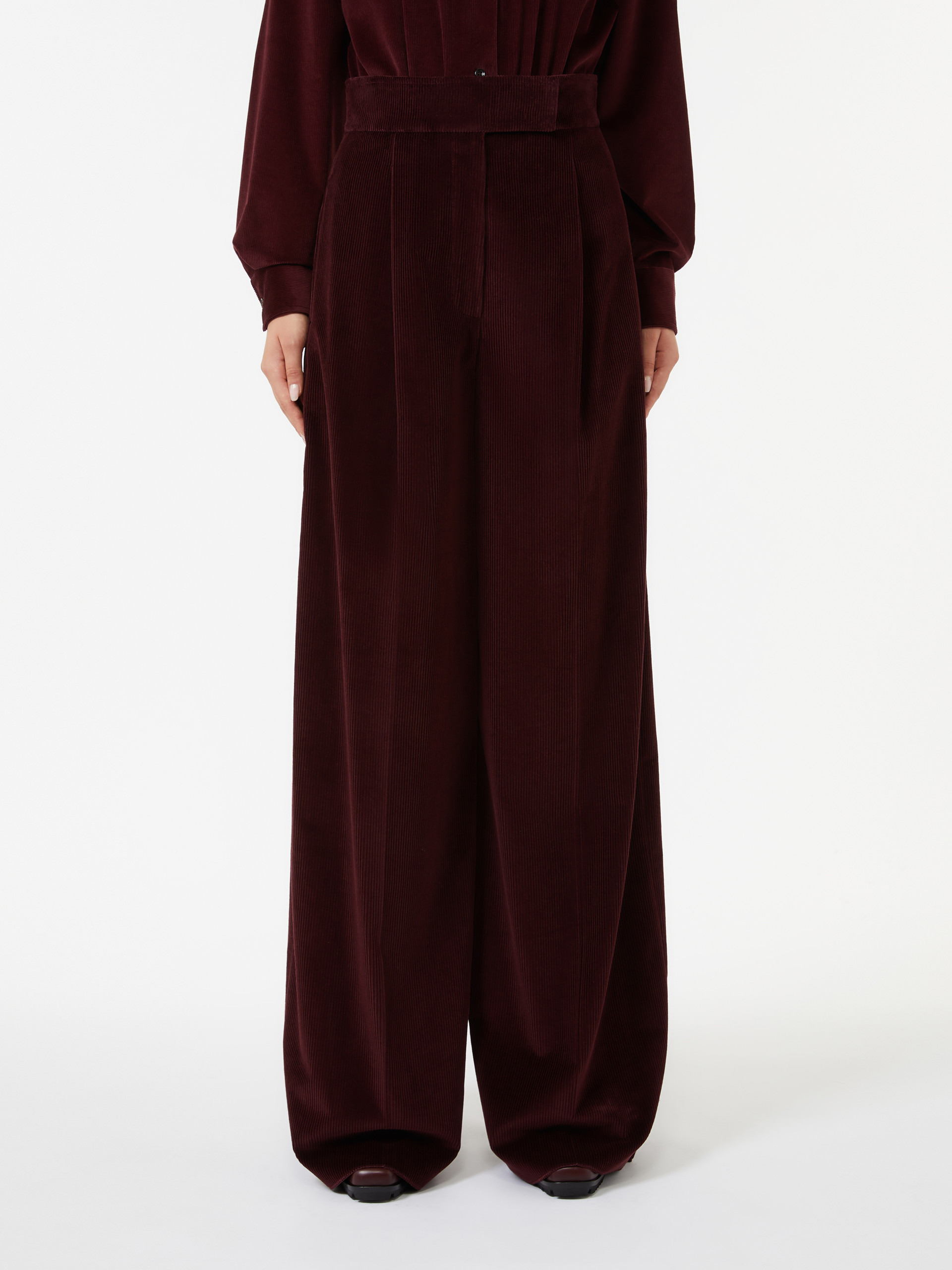BOSSO1234 Wide-leg corduroy trousers - 3