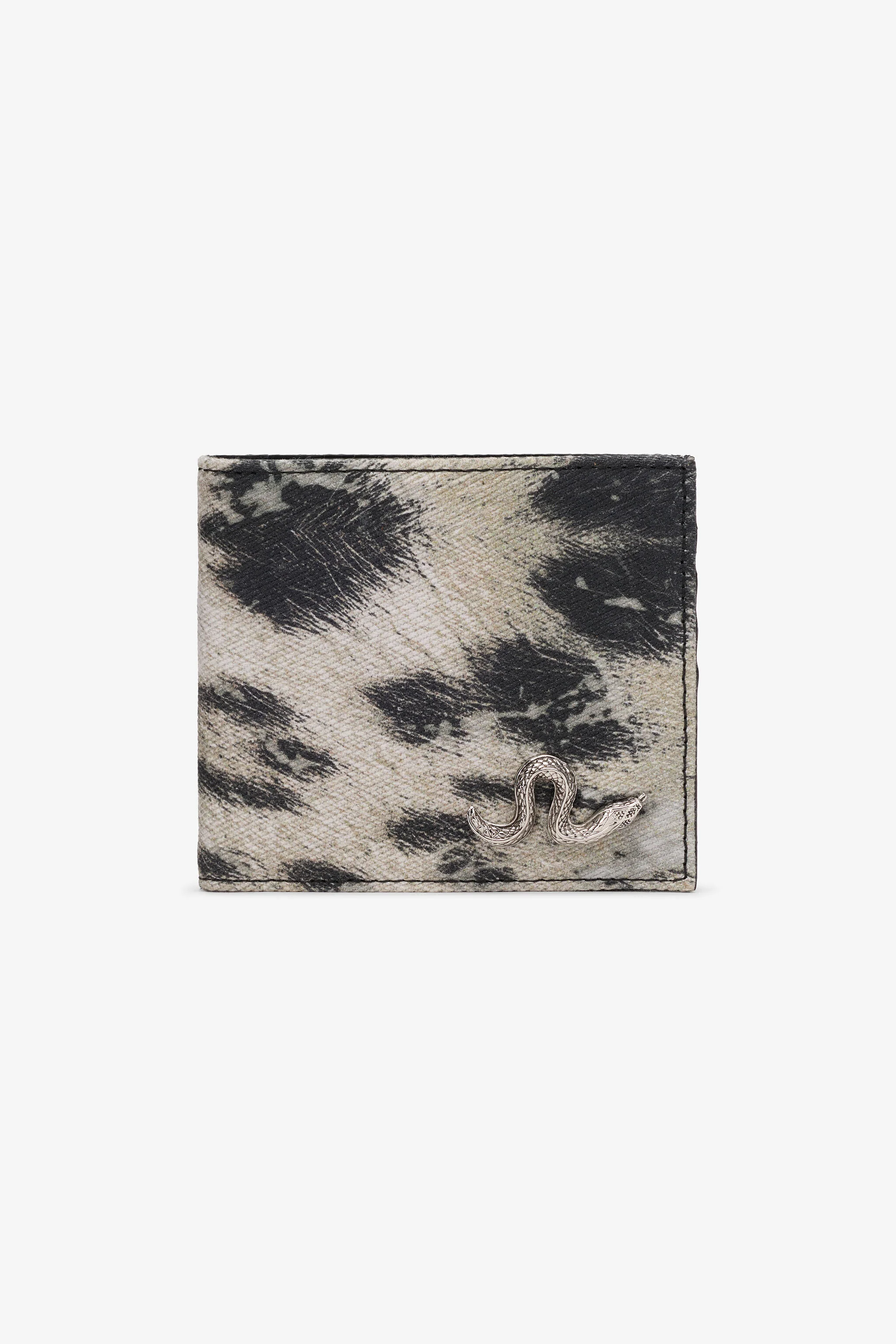Wallet with Jaguar Print - 1