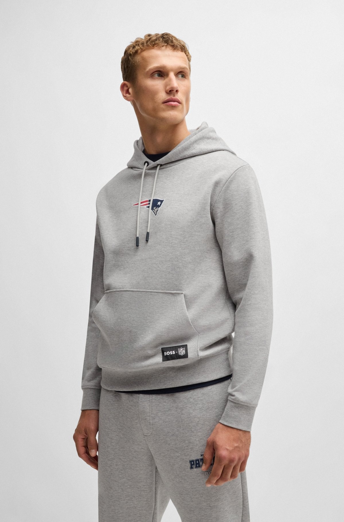 BOSS X NFL INTERLOCK HOODIE WITH SPECIAL BRANDING - 2