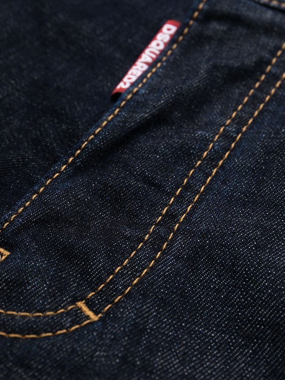 patch-detailing slim-fit jeans - 7