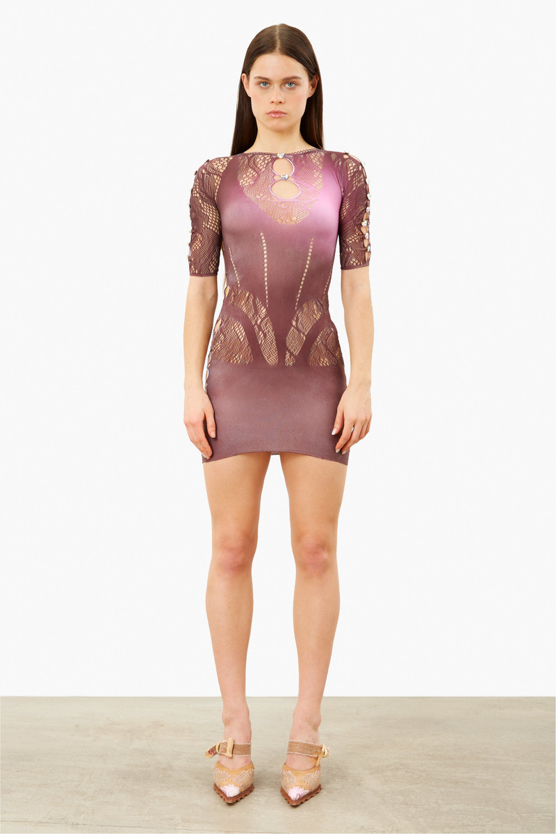 POSTER GIRL STELLA DRESS DUSK outlook