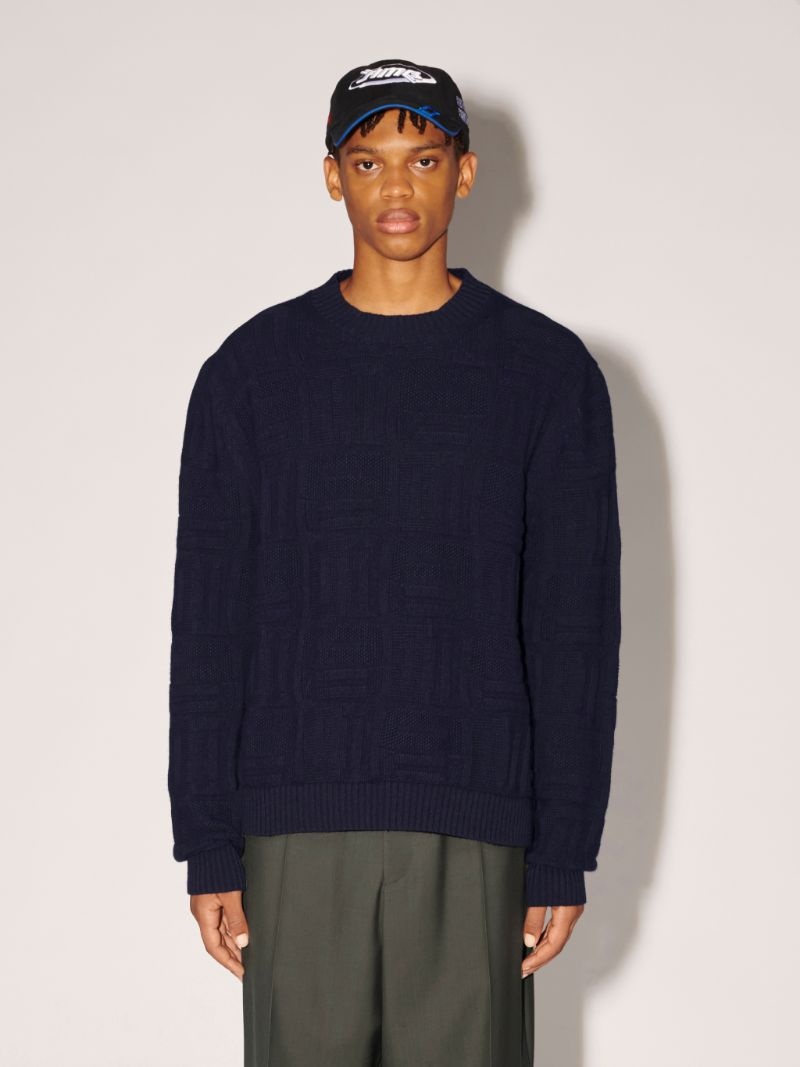 Monogram Knit Sweater - 4