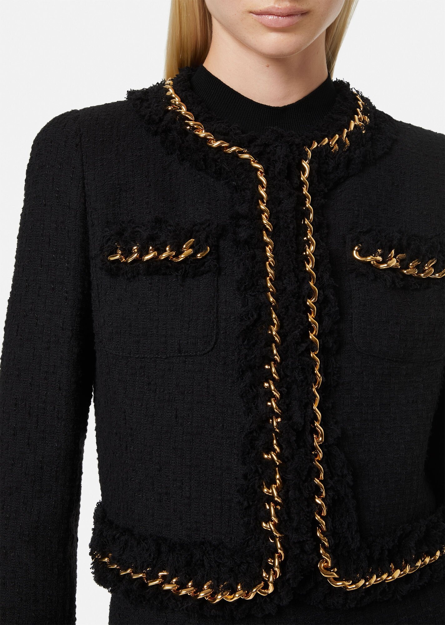 Tweed Chain Jacket - 5