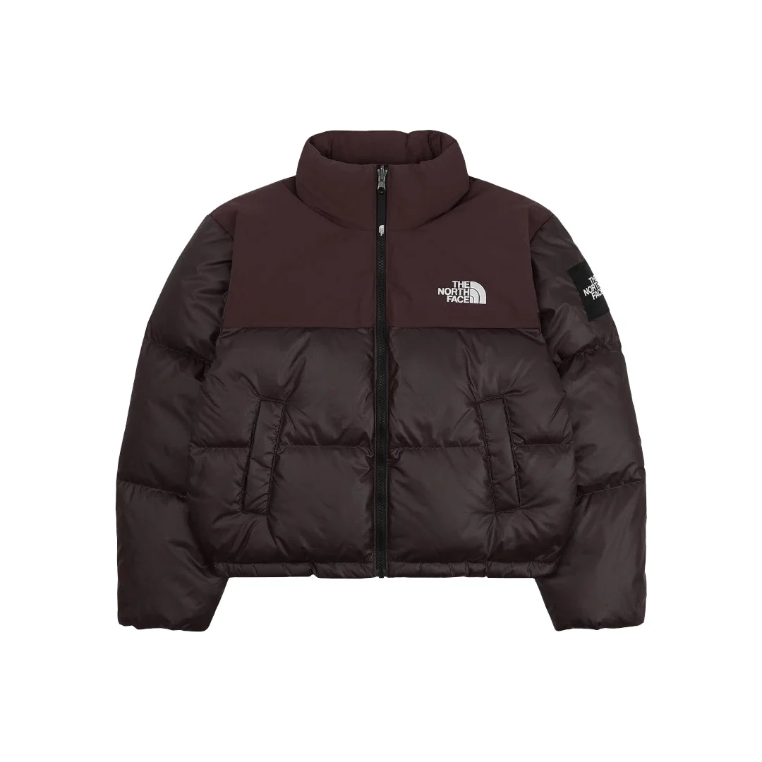 (WMNS) The North Face White Label Novelty Nuptse Down Jacket Asia Sizing 'Matte Cocoa Brown' NJ1DP82 - 1