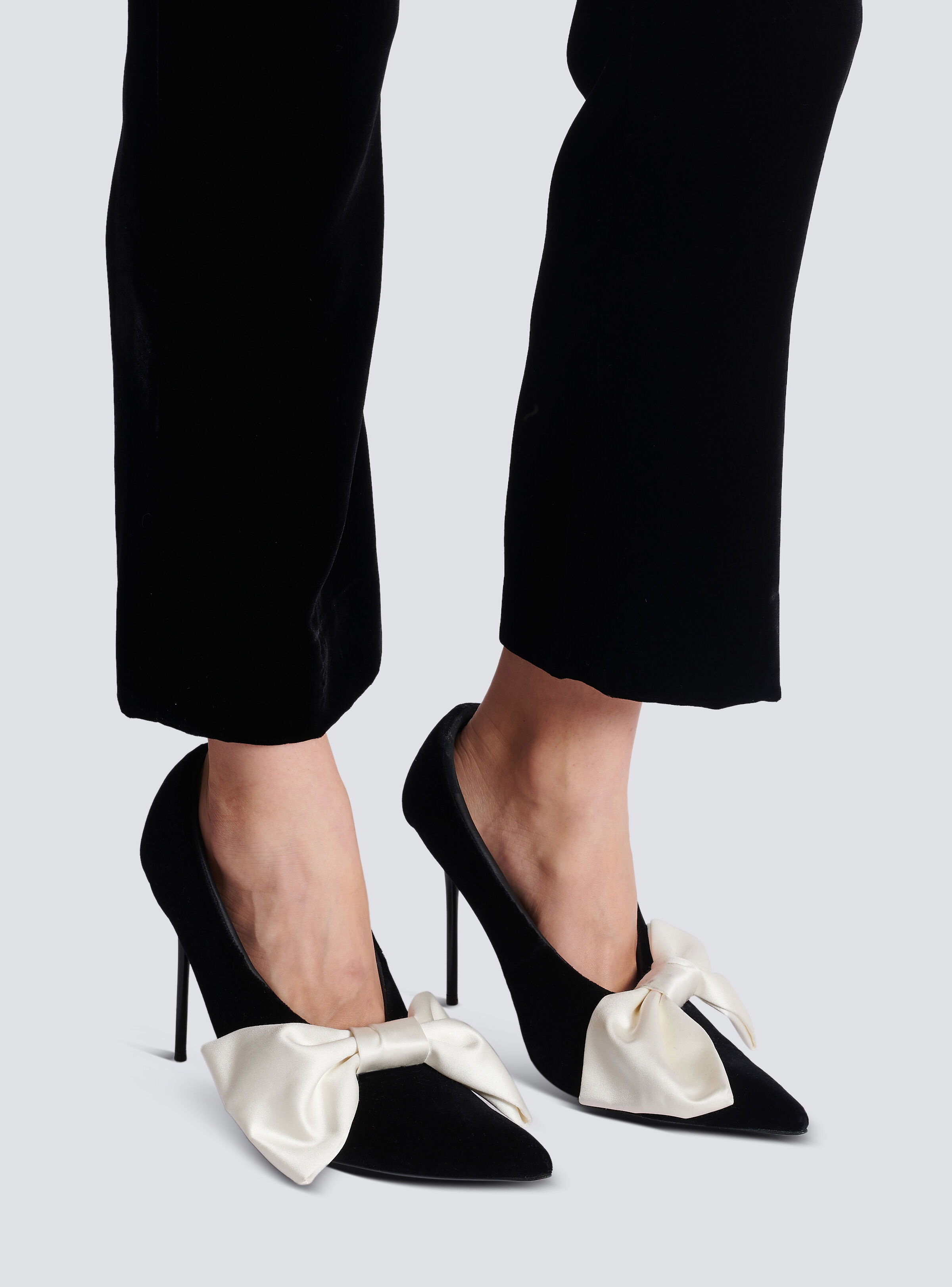 Velvet Clara stilettos - 8