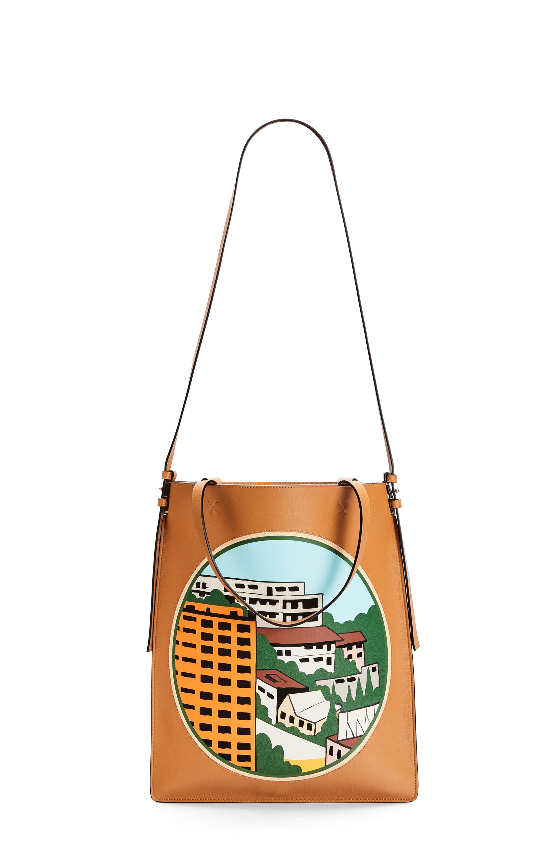 L.A. Series Vertical Tote bag in classic calfskin - 5