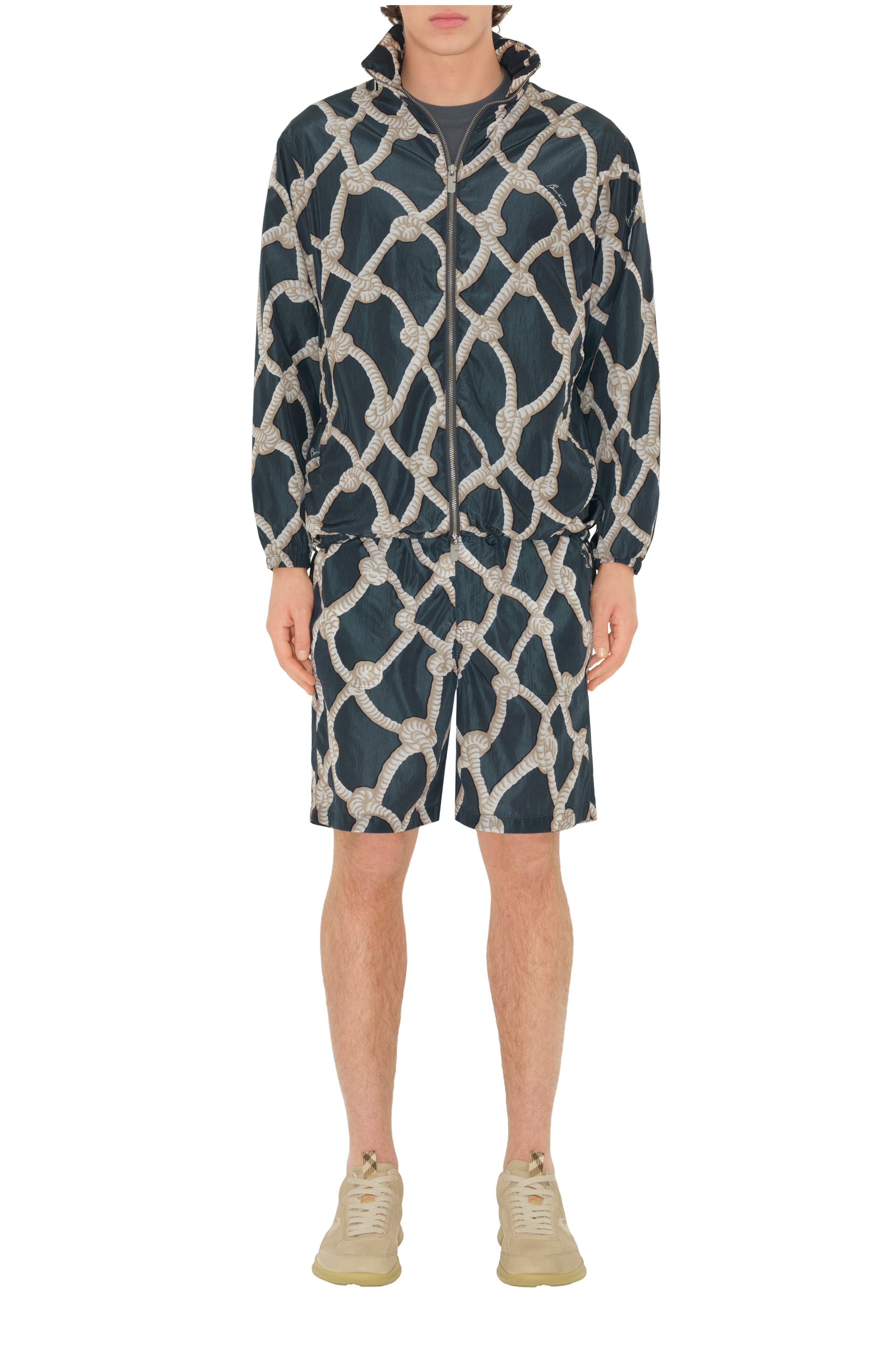 burberry Knot Nylon Shorts in Magnet at Nordstrom - 1