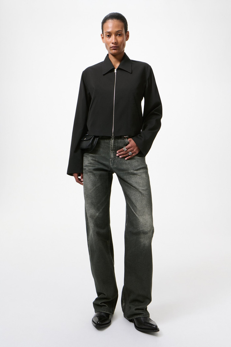 Our Legacy Statue Jacket Black Worsted Wool outlook