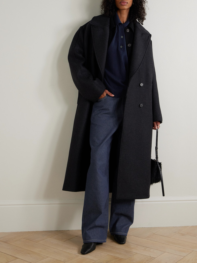 RÓHE Merino Wool And Cashmere-blend Polo Sweater outlook