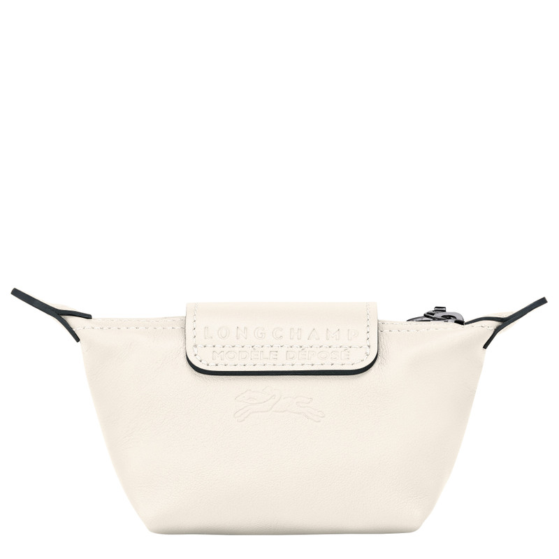Longchamp Le Pliage Xtra Coin purse Ecru - Leather outlook