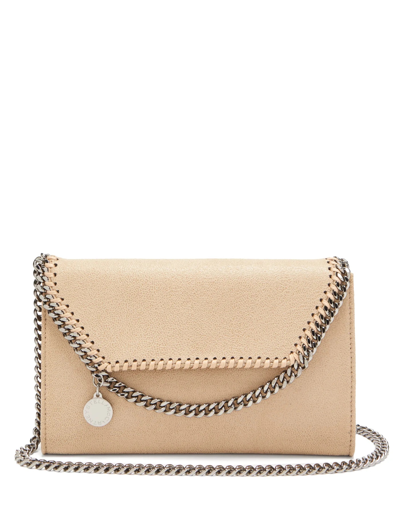 New Falabella mini faux-suede shoulder bag - 1