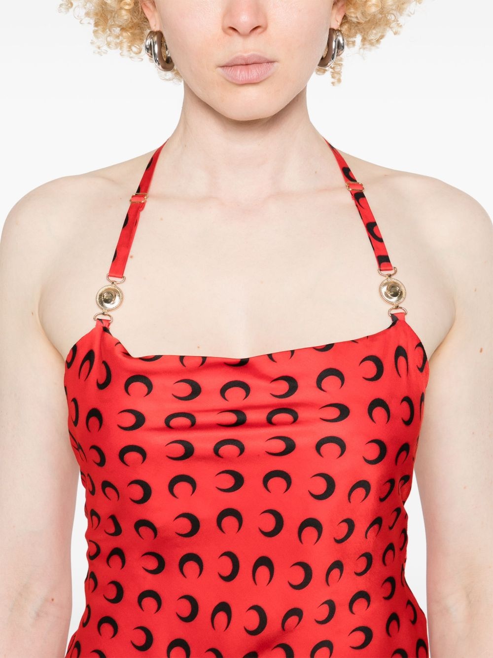 crescent moon-print top - 5