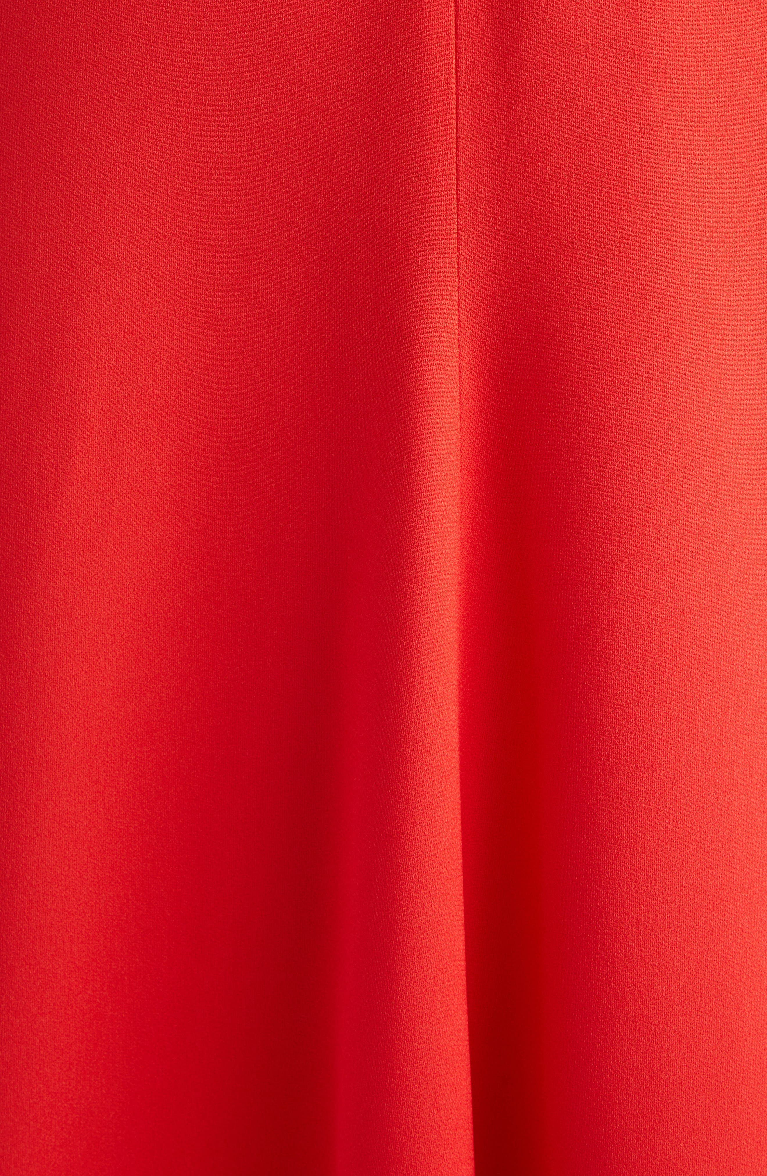 Victoria Beckham Rouleau Trim Draped in Cayenne at Nordstrom - 6