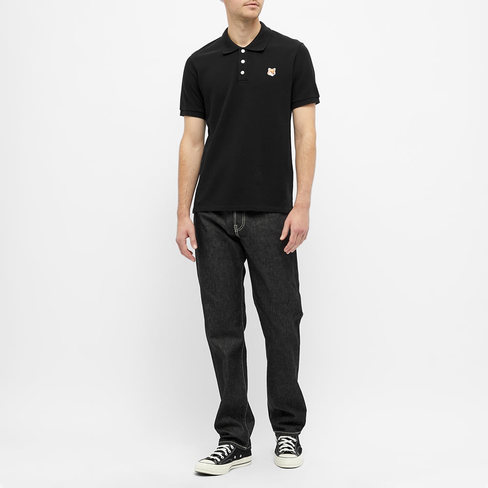 Maison Kitsuné Fox Head Patch Polo - 6