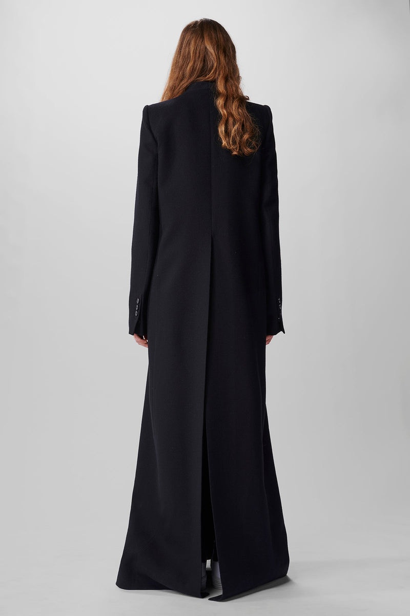 Aisha Long Standard Coat Brushed Wool - 3