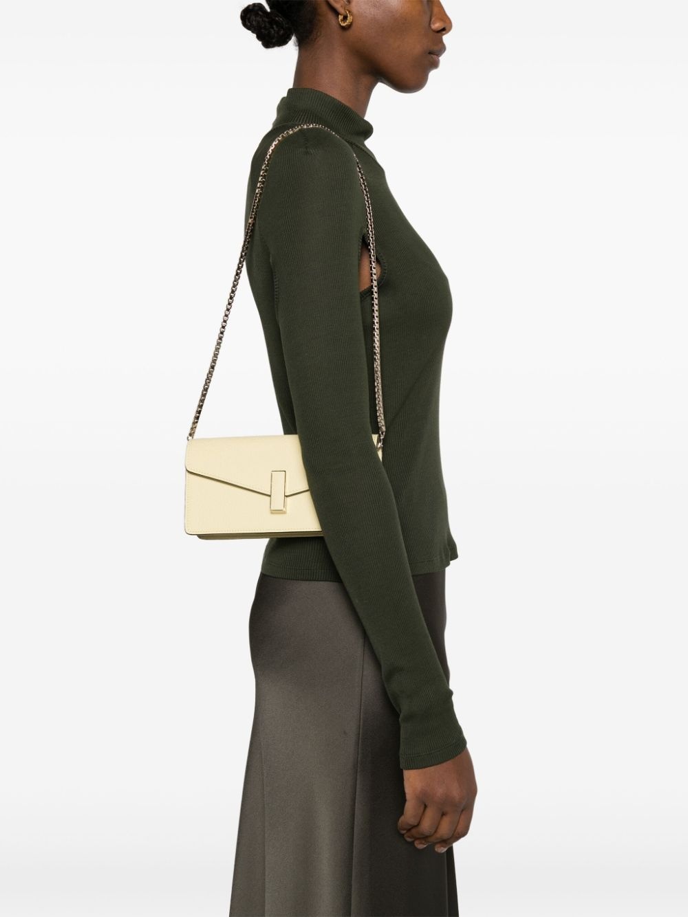 Iside leather clutch bag - 2